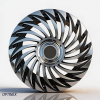 Jantes forgées sur mesure à lame rotative 16 17 18 19 20 22 23 pouces 5x114.3 5x120 5x127 5x130 6x135 6X139.7 pour véhicules électriques