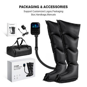 Zoshine Professional wiederauf lad bares Bein <span class=keywords><strong>massage</strong></span> gerät Sports Recovery Pump Boots mit Luft kompression hülsen Therapie <span class=keywords><strong>massage</strong></span> gerät - Product Image 5