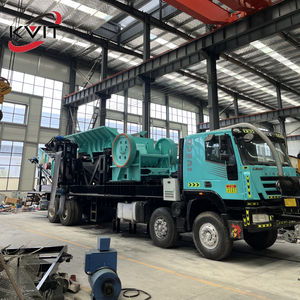 איכות גבוהה לסת ניידת קרוסבית בגודל קטן מנוע דיזל מופעל משומש אבן ריסוק צמח plc ציוד ייצור חווה - Product Image 3