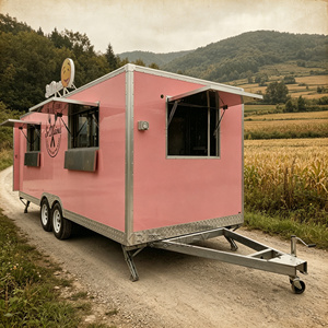 Modern Smoothie Trailer Fully Equipped Pizza Food Truck Outdoor Burger DOT Catering <b>Cart</b> - Product Image 1