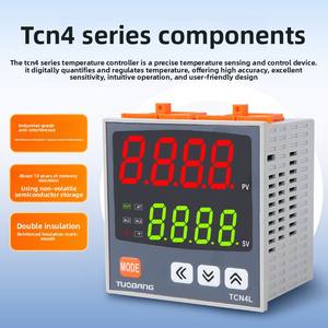 大型デジタルディスプレイプラスチック温度コントローラーTCN4S/<span class=keywords><strong>M</strong></span>/H/Lリレーソリッドステートデュアル出力PID工業用サーモスタット - Product Image 2
