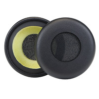 Almohadillas de Repuesto para Auriculares Jabra Evolve 20, 20SE, 30, 30 II, 40, 65, de Cuero Proteico y Esponja de Alta Elasticidad
