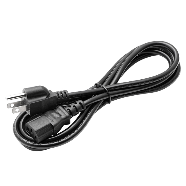 Iec320 Standard American C13 Plug to Nema 5-15p Plug Power Cord 3 Pin Prong Universal UK EU AU US Power Cable Extension Cord