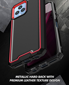 Aus gezeichnete stoß feste Rüstung Handy-Rückseite für T-Mobile Revvl 6 5G Hülle - Product Image 2