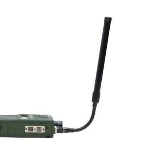 옴니 휴대용 Bendable 구즈넥 CS 전술 VHF UHF 듀얼 밴드 안테나 무전기