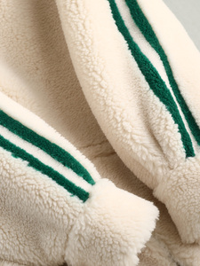 Giacca invernale da donna in vera lana sopra le dimensioni giacca calda <span class=keywords><strong>pelliccia</strong></span> da ragazza cappotto da donna giacca <span class=keywords><strong>corta</strong></span> soprabito - Product Image 4