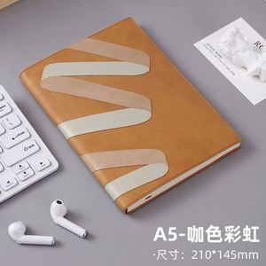A5 PU Notebook Hardcover New Design High-end <b>Creative</b> Simplicity Diary Enterprise Customized LOGO Business <b>Gifts</b> - Product Image 2