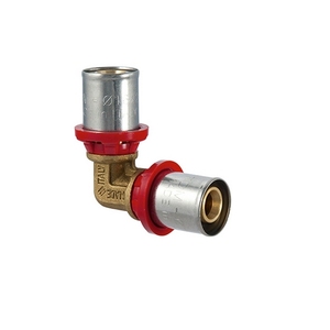 Connettore a doppia curvatura per sistema HVAC multistrato 20 x 20 mm - Product Image 1