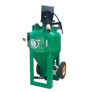 Unità di Sabbiatura Senza Polvere Montata su Rimorchio con Iniezione d'Acqua per Parti Automobilistiche e Lavori di Restauro Metalli - Product Image 6