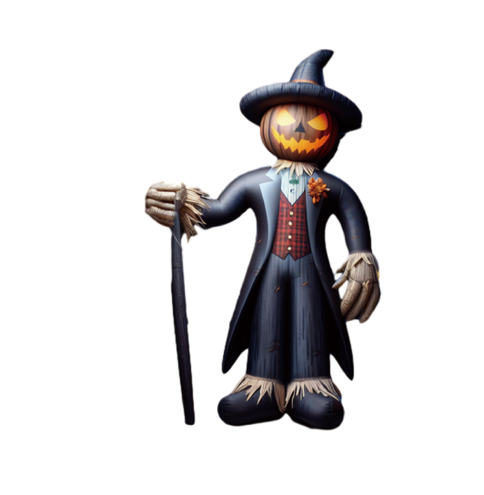 Halloween Premium Waterproof Custom Size LED Ghost Giant Inflatable Decoration for Outdoor Haunted House Party Balloon