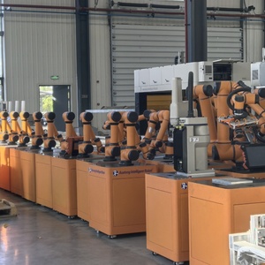 หุ่นยนต์ประกอบชิ้นส่วน TetherIA รุ่น Humanoid Robot Hand Assembly Line Robot AUBO I5 รับน้ำหนักได้ 5 กก. 6 DOF แขนหุ่นยนต์แบบร่วมปฏิบัติงาน - Product Image 6