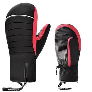 Snowboards en peau de mouton Tasses de <span class=keywords><strong>ski</strong></span> double planche pour hommes et femmes adultes <span class=keywords><strong>Gants</strong></span> de <span class=keywords><strong>ski</strong></span> de protection contre la chaleur à trois doigts - Product Image 3