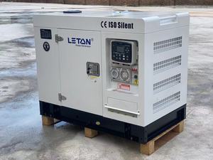 Groupe électrogène silencieux ouvert LETON 15 kW, portable, pour alimentation de secours, avec option Super 15 kW/20 kW, modèle LT15QC LETON POWER, nouvelle conception. - Product Image 4