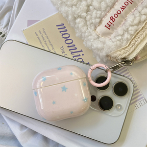 Imd para <span class=keywords><strong>Airpods</strong></span> <span class=keywords><strong>Estuche</strong></span> para Airpods4 Airpodspro2 Pro2 Auriculares Protector Rosa Azul Corazón Estrellado Colgante Nuevo <span class=keywords><strong>Estuche</strong></span> Único - Product Image 1