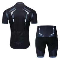 Vêtements de cyclisme personnalisés avec nom d'équipe Vêtements de vélo pour hommes Vêtements de vélo respirants anti-UV Ensembles de maillots de cyclisme à manches courtes