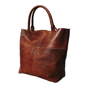 Bolsos de Mano de Cuero Genuino Impermeables y Portátiles para Mujer, Diseños Personalizables, Bolsos de Hombro de Lujo Ecológicos - Product Image 1
