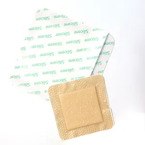 10 सेमी * बोतलबंद उच्च अवशोषण घाव भरने वाली त्वचा रंग सिलिकॉन जेल चिपकने वाला फोम ड्रेसिंग - Product Image 1