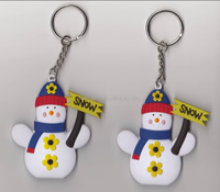 Porte-clés en PVC 2D de dessin animé ODM, différents designs, porte-clés pour la décoration de voiture ou de sac, porte-clés 2D OEM, cadeau promotionnel