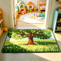 Individuell Bedruckter Teppich Personalisierte Cartoon-Anime-Matte Formgeschnittener Polyester Rutschfester TPR-Rücken Waschbarer Gaming-Badezimmerteppich