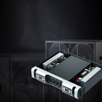 Amplificateur de puissance numérique ultra-mince professionnel 1U nouveau modèle KTV Bar Stage Ho Kit avec subwoofer mono de classe D pour barres KTV