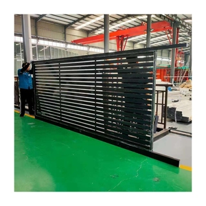 Cancelli a traliccio esterni di sicurezza della porta d'ingresso dei grandi magazzini interni ed esterni - Product Image 6