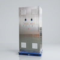 Armoire électrique industrielle en acier inoxydable SS316L IP44, armoire de commande basse tension 400V 400A pour systèmes d'automatisation industrielle