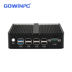 มินิพีซีอุตสาหกรรมพร้อมพอร์ต USB 3.0 จำนวน 8 พอร์ต พอร์ต LAN กิกะบิตคู่ พอร์ต VGA COM และรองรับการจัดเก็บข้อมูลแบบคู่ สำหรับระบบอัตโนมัติในโรงงาน - Product Image 2