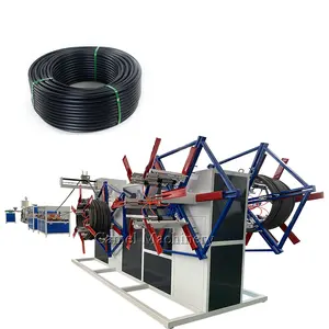 Two-cavity PPR PE Pipe Extrusion Line/ Pe Pp Hdpe Ldpe Pipe Two output EXTRUDER production line