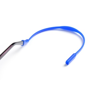 <span class=keywords><strong>Cordon</strong></span> en silicone antidérapant et anti-chute pour <span class=keywords><strong>lunettes</strong></span> d'enfants, avec crochets d'oreille, longueur 20 cm, motif uni, style enfant - Product Image 5