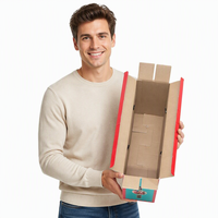 Personnalisation de boîte-cadeau d'écrou, personnalisation de boîte d'emballage de corde, production de boîte de papier alimentaire respectueuse de l'environnement
