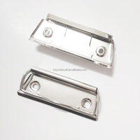 Oficina escuela papelería especial 80mm logotipo personalizado carpeta de archivos abrazadera plata plana portapapeles Clip Metal bajo perfil resorte Clip