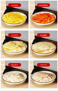 เครื่องหั่นผักผลไม้แบบอัตโนมัติ คุณภาพสูง ประสิทธิภาพดี สำหรับใช้ในครัวเรือนและเชิงพาณิชย์ ทำจากสแตนเลส เหมาะสำหรับมันฝรั่ง กล้วย และอื่นๆ - Product Image 6