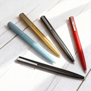 Stylo bille métallique couleur unie haut de gamme, personnalisable avec logo, pour publicité commerciale, signature, événementiel, cadeau, encre bleue/noire 0,7 mm – Meilleures ventes - Product Image 2