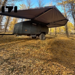 Camping-car remorque Cruiser 3-<span class=keywords><strong>4</strong></span> personnes Pop Up <span class=keywords><strong>4</strong></span>*<span class=keywords><strong>4</strong></span> Wd Suv tente de toit de voiture 270 degrés <span class=keywords><strong>caravane</strong></span> <span class=keywords><strong>auvent</strong></span> à vendre - Product Image 4