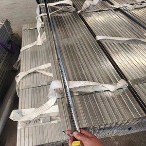 Tubo de acero cuadrado galvanizado de alta calidad y tubo Gi tubo cuadrado sección hueca 20x40 tubo Rectangular galvanizado - Product Image 5