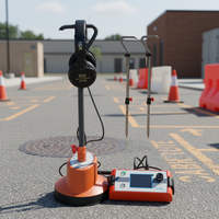 Leading HUAPU HP-C12 Cable Fault Locator Noise Reduction Crystal Clear Audio Receiver Acoustic Signal Detection for Noisy