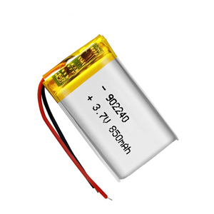 3,7 V 850mAh Lipo Batería 902240 Batería recargable de polímero de iones de litio con salida de tres cables - Product Image 2