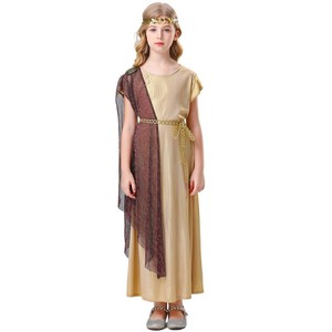 Costume de déesse grecque romaine antique pour femmes et enfants, déguisement de fête, tenue de jeu de rôle - Product Image 4