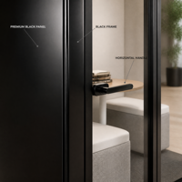 Cabine de bureau insonorisée pour une personne, cabine de travail acoustique, cadre en aluminium, cabine silencieuse privée, installation au sol, série QUANKU I