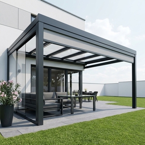 <span class=keywords><strong>Tende</strong></span> Elettriche Esterne Antivento Impermeabili con Protezione UV per Patio, Veranda e Terrazze Australiane - Product Image 1