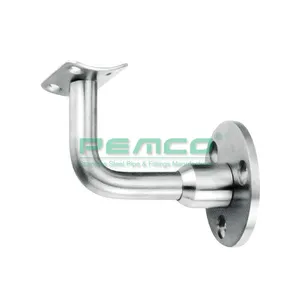 SUS Inox Handrail Wall Mounted Bracket Railing pipe bracket