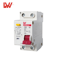 Disjoncteur différentiel à courant résiduel électromécanique LW RCCB RCD 230V