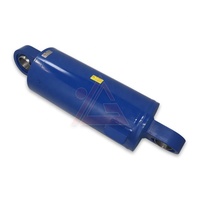 Cylindre hydraulique soudé YAGANG 220x260, remplacement direct pour Parker Rexroth TAIYO, conception compacte monobloc pour flèche d'excavatrice