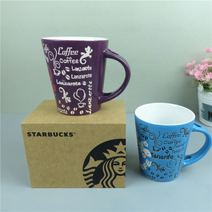 Tazas de café de cerámica con estampado de tortugas, tazas creativas de seda con cuchara para tazas de impresión de color negro mate - Product Image 5