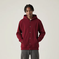 Cardigan en molleton doublé avec boutons, veste de baseball, logo personnalisé, streetwear, sweat à capuche design, essentiels pour femmes, sweats à capuche personnalisés pour hommes, unisexe