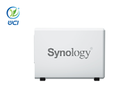 Serveur de stockage NAS Synology DS223J 4 cœurs 1,4 GHz DDR4 512 Mo, 2 baies, extension DiskStation Quad-Bay, stockage en réseau Synology
