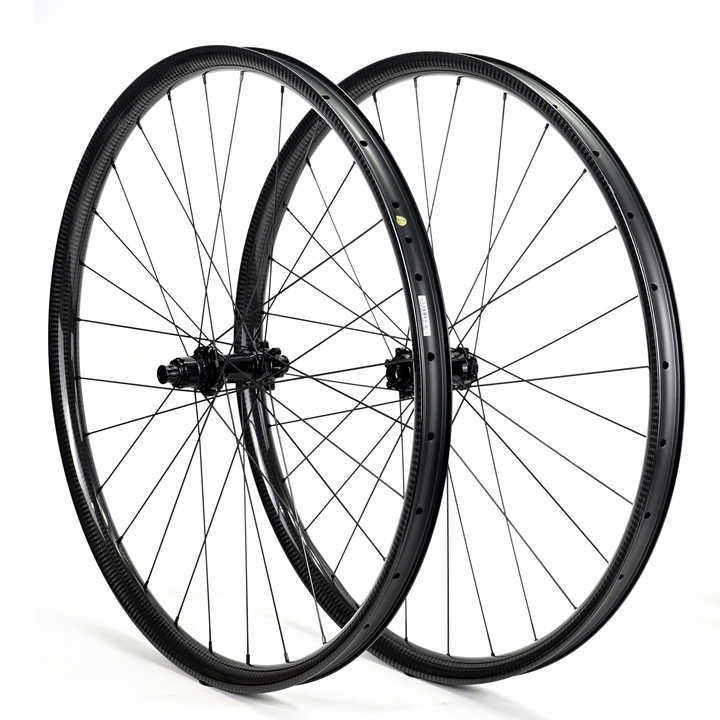 Yuananbikes PRO 29er Paire de roues VTT en carbone 40mm largeur 30mm jantes de profondeur pour