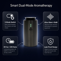 Diffuseur d'huiles essentielles USB sans fil et sans eau pour voitures de luxe et usage domestique, vente en gros OEM