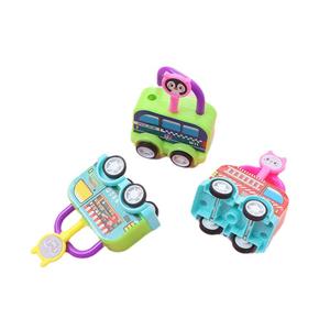 Juguetes Educativos de Dibujos Animados en Miniatura, Tren de Juguete para Armar, Juguete de Descompresión Manual para Niños de 2 a 4 Años, Material PP - Product Image 5