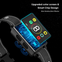 Écran couleur Vibration sonore E-Shock Smart Mini collier anti-aboiement automatique pour chien